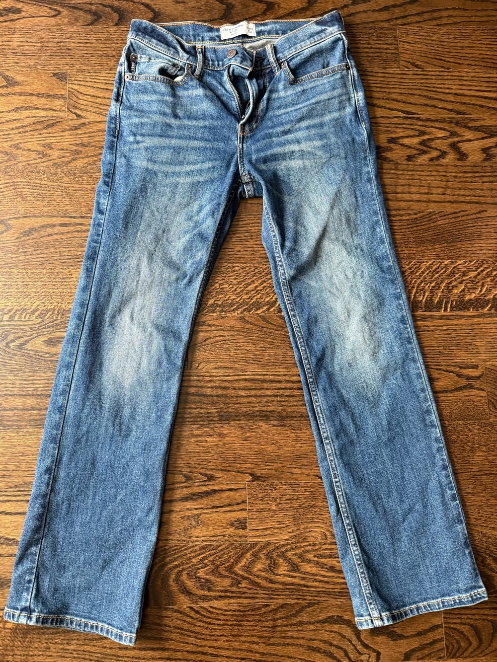 Abercrombie & Fitch light blue kids' denim jeans